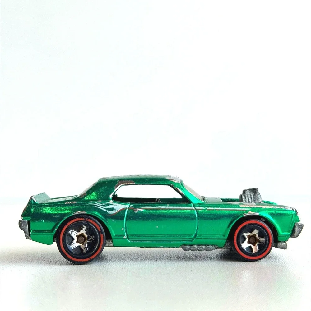 Vintage Hot Wheels 1967 Nitty Gritty Kitty Redline Car Green Rare Flames Custom‎